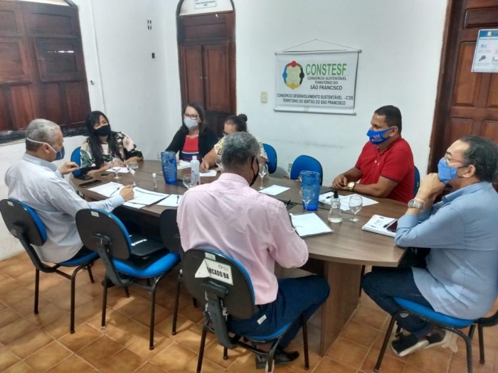 Sento-Sé participa de reunião que discutiu o planejamento do turismo nos municípios do Território do Sertão do São Francisco