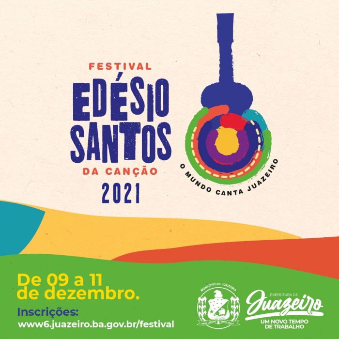 Seguem abertas inscrições para o Festival Edésio Santos da Canção