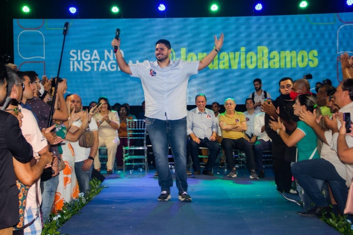 Jordávio Ramos oficializa pré-candidatura a deputado estadual em evento com ACM Neto e grandes lideranças da Bahia