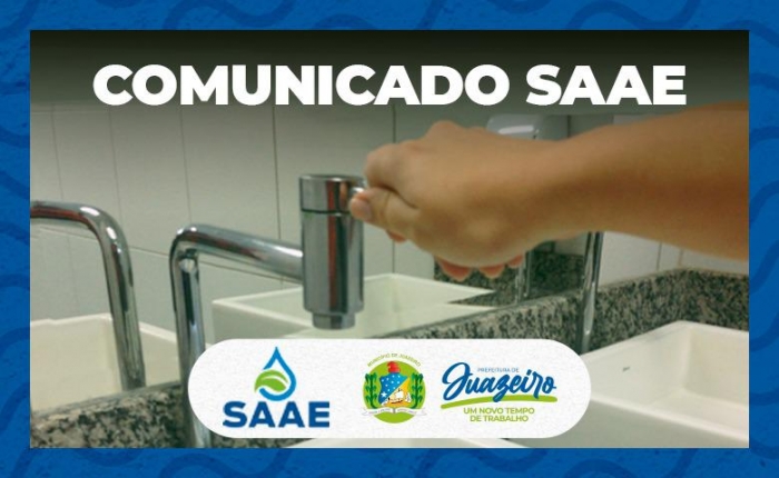 SAAE Juazeiro realiza manutenção preventiva em rede de abastecimento do Parque Residencial