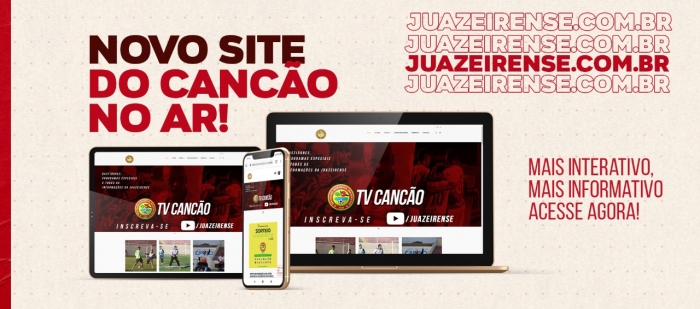 Ainda mais interativo e informativo, Juazeirense lança novo site