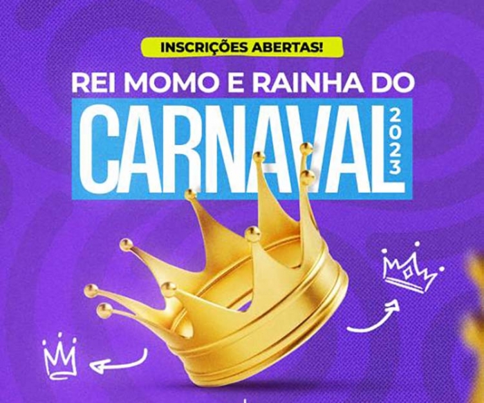 Com premiações entre R$ 2 e R$ 5 mil, inscrições para Rei Momo, Rainha e Princesas do Carnaval de Juazeiro seguem abertas