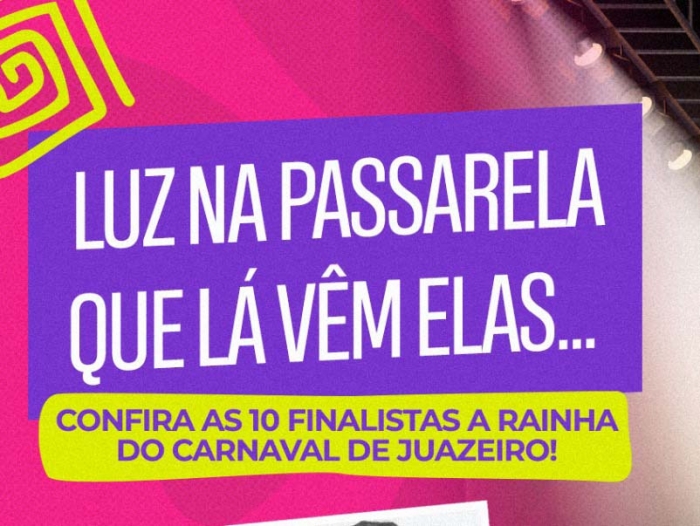 Escolha de Rei Momo e Rainha do Carnaval terá shows musicais na Orla de Juazeiro