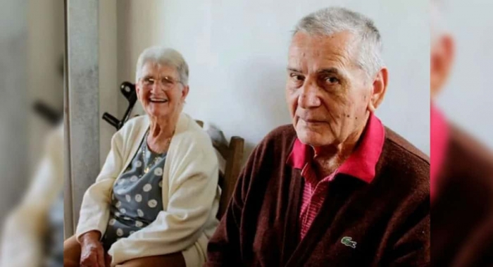 Casal de SC que ficou 63 anos junto, morre no mesmo dia devido a causas naturais
