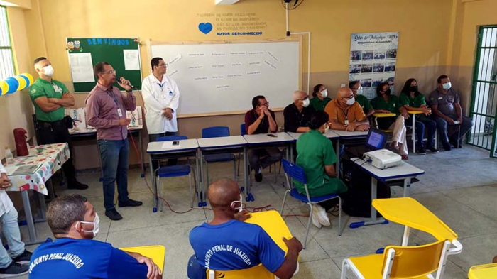 Com o objetivo de transformar vidas, Projovem Urbano realizou aula inaugural no Conjunto Penal de Juazeiro