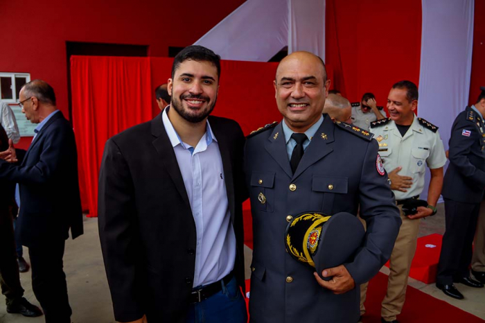 Jordávio Ramos prestigia passagem de comando do 9º Grupamento de Bombeiros de Juazeiro