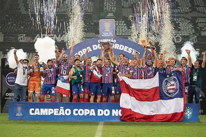 Nos pênaltis, Bahia vence o Ceará e é campeão da Copa do Nordeste
