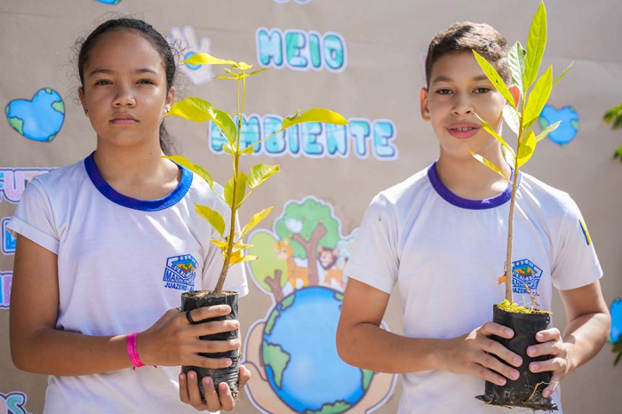 Escola municipal de Juazeiro realiza programação alusiva ao Dia do Meio Ambiente