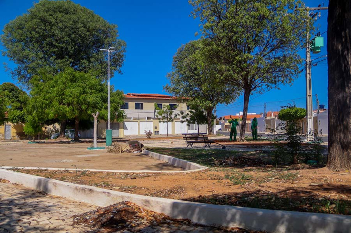 Juazeiro inicia revitalização da Praça Durval Barbosa da Cunha no bairro Centenário