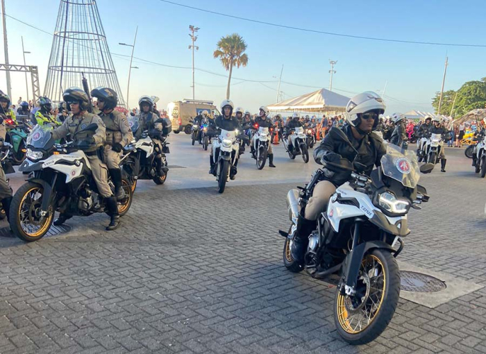 Esquadrão de Motociclistas Águia realiza o seu 10º motopasseio em Salvador