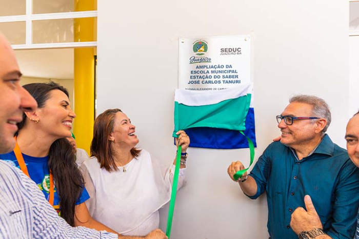 Prefeita Suzana Ramos inaugura ampliação da Escola Municipal Estação do Saber José Carlos Tanuri