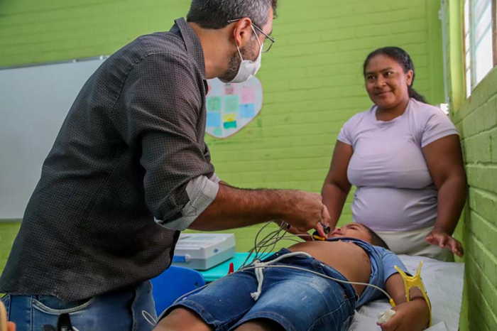 Saúde em Movimento: Prefeitura de Juazeiro realiza mais de 300 atendimentos de saúde no distrito Mandacaru I