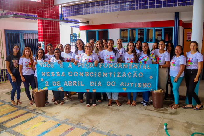 Escola da rede municipal de ensino de Juazeiro promove Semana de Conscientização sobre o Autismo