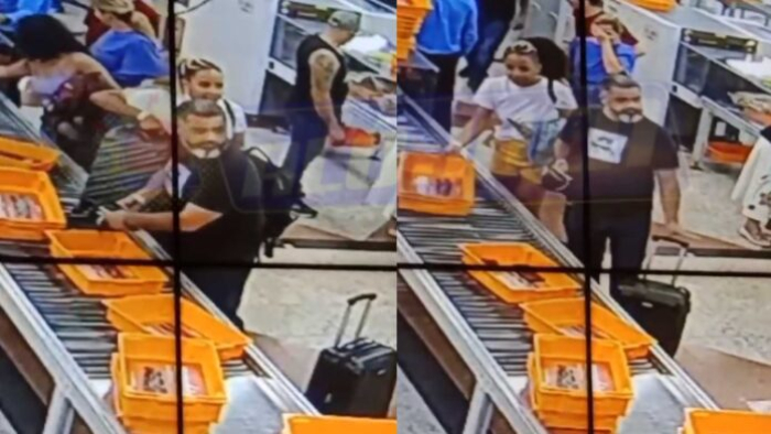 Casal é flagrado furtando objetos na esteira do Aeroporto Internacional de Salvador